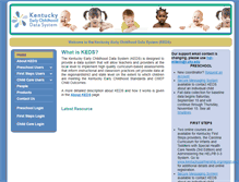 Tablet Screenshot of kedsonline.org